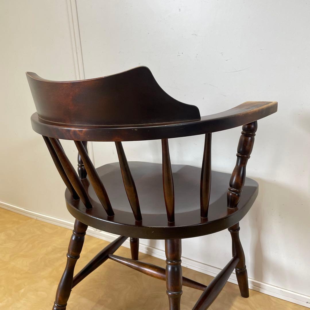 北海道民芸家具 アームチェア② キャプテンチェア ウィンザー 椅子 チェア イス