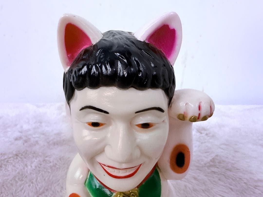 超貴重 美品！たけし招き猫 ビートたけし 昭和レトロ フィギュア