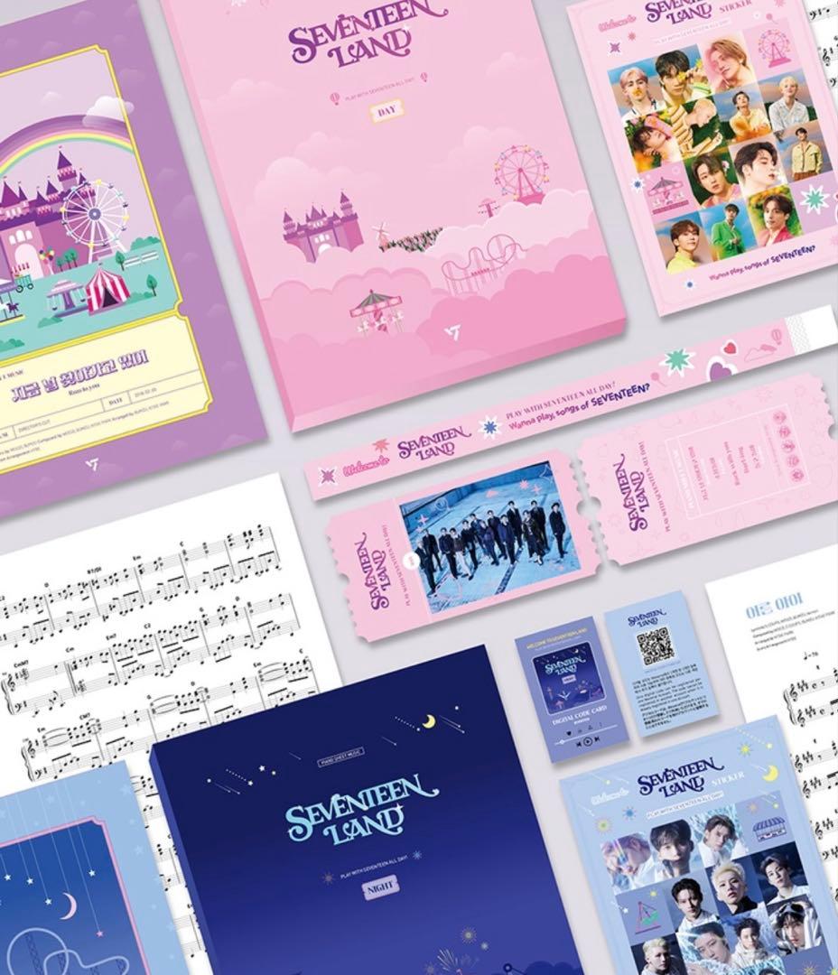 【新品未開封】Piano Sheet Music SEVENTEEN 楽譜