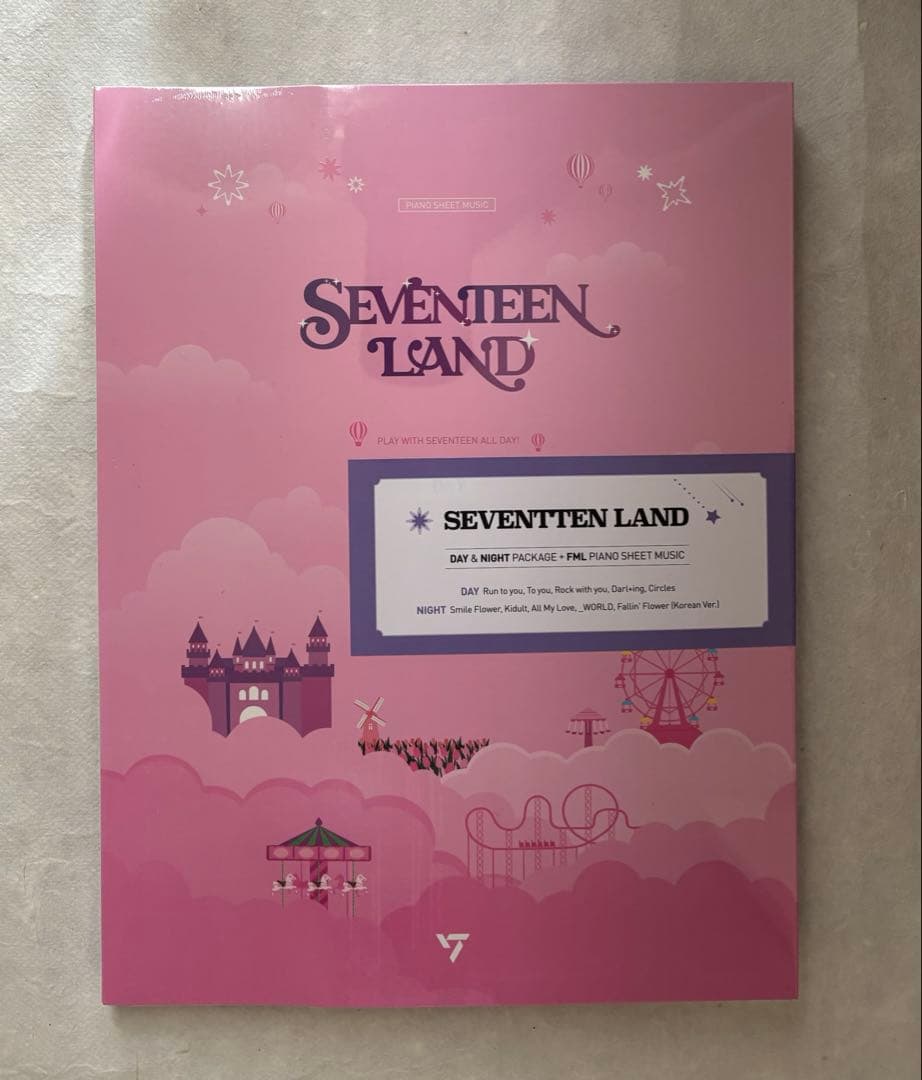 【新品未開封】Piano Sheet Music SEVENTEEN 楽譜