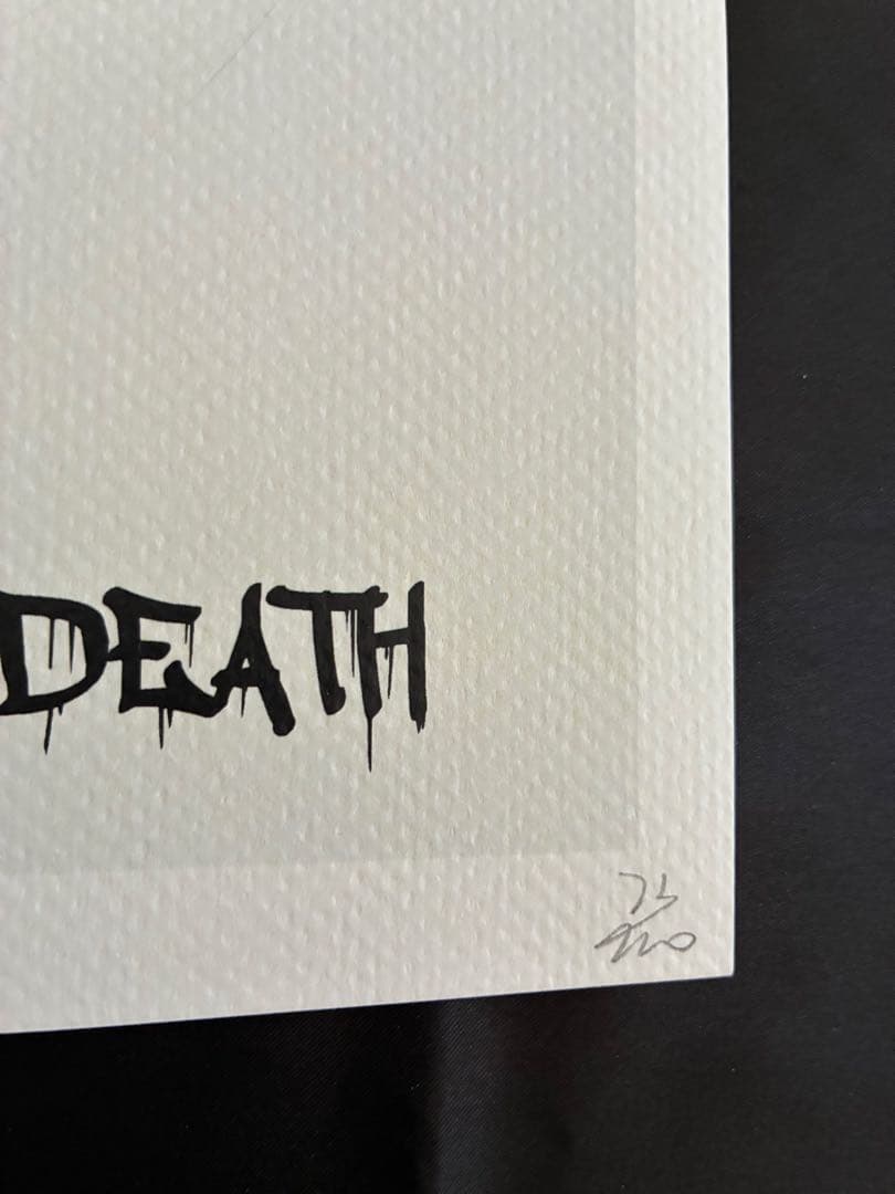 ◇Edition of 100◇ DEATH NYC アートポスター AG01