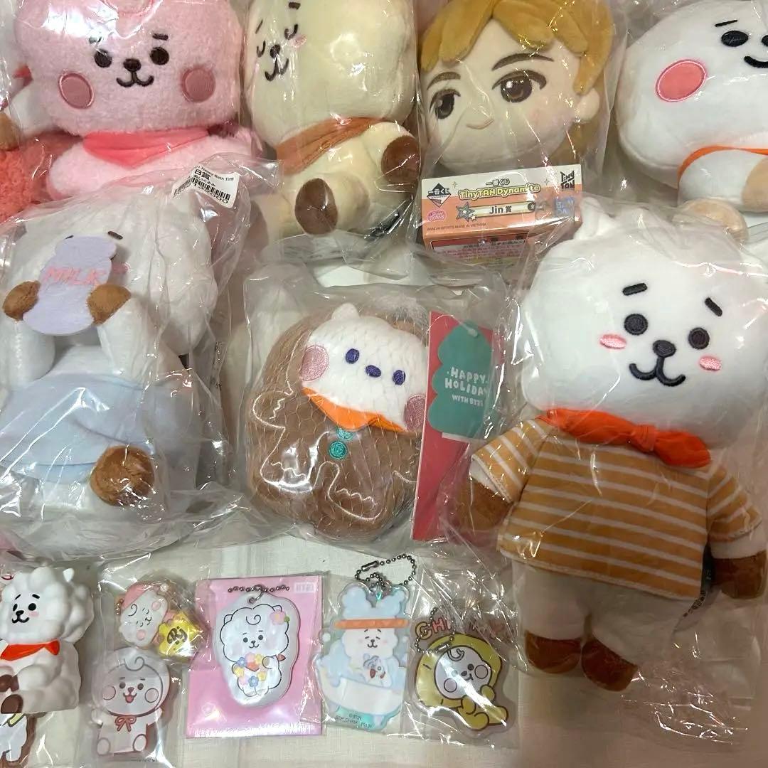 公式　BT21 RJ クッション・ぬいぐるみ・マスコットまとめ売り　33点セット