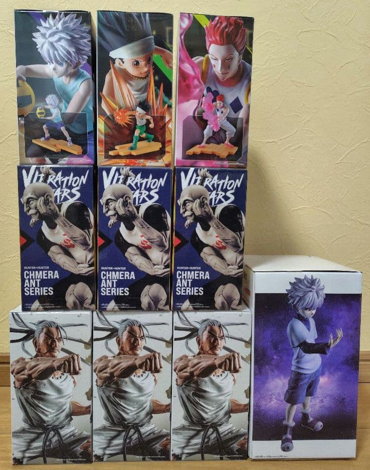 【HUNTER✕HUNTER】フィギュア❗️全10体セット❗️❗️
