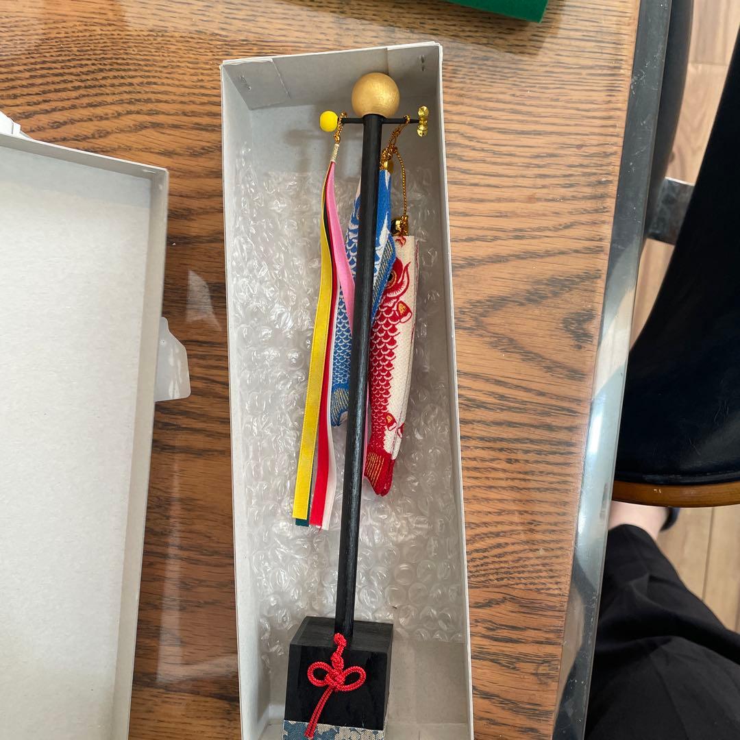 五月人形　1度のみ使用