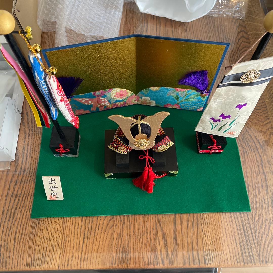 五月人形　1度のみ使用