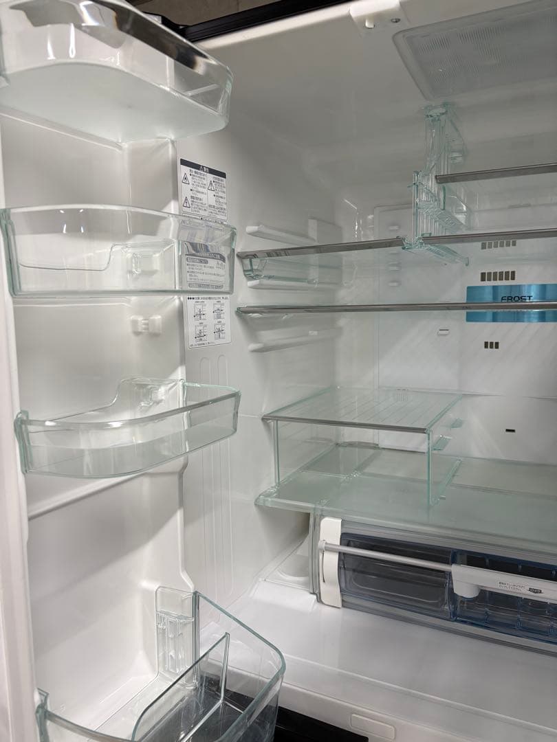 冷凍庫引き出し新品 日立 冷蔵庫 クリスタルミラー 670L R-CX6700