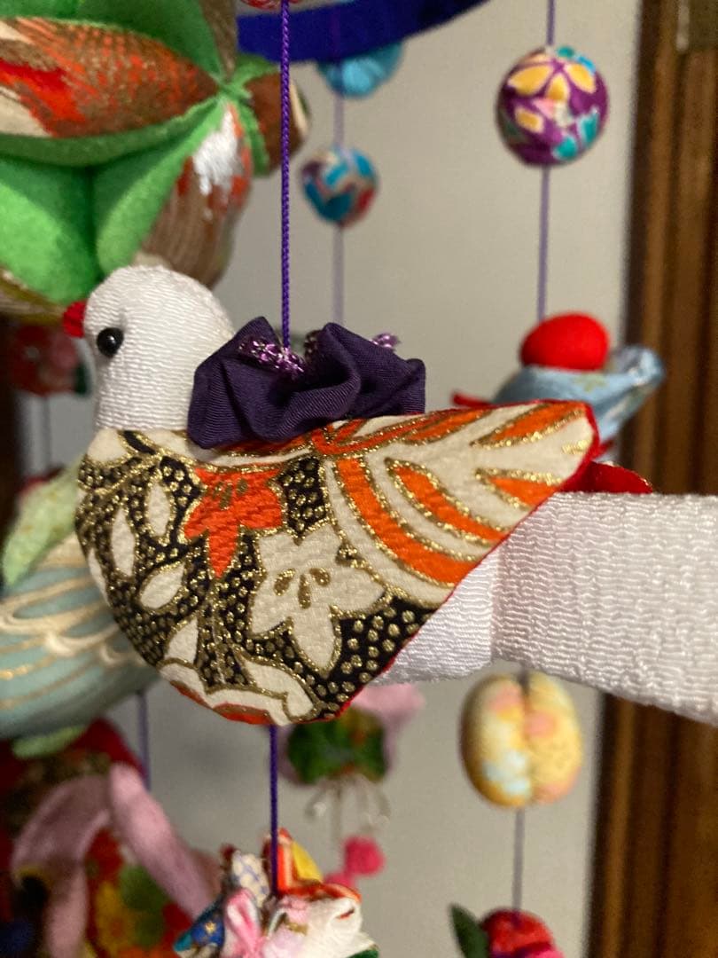鯉のぼり吊るし雛　子供の日　ハンドメイド