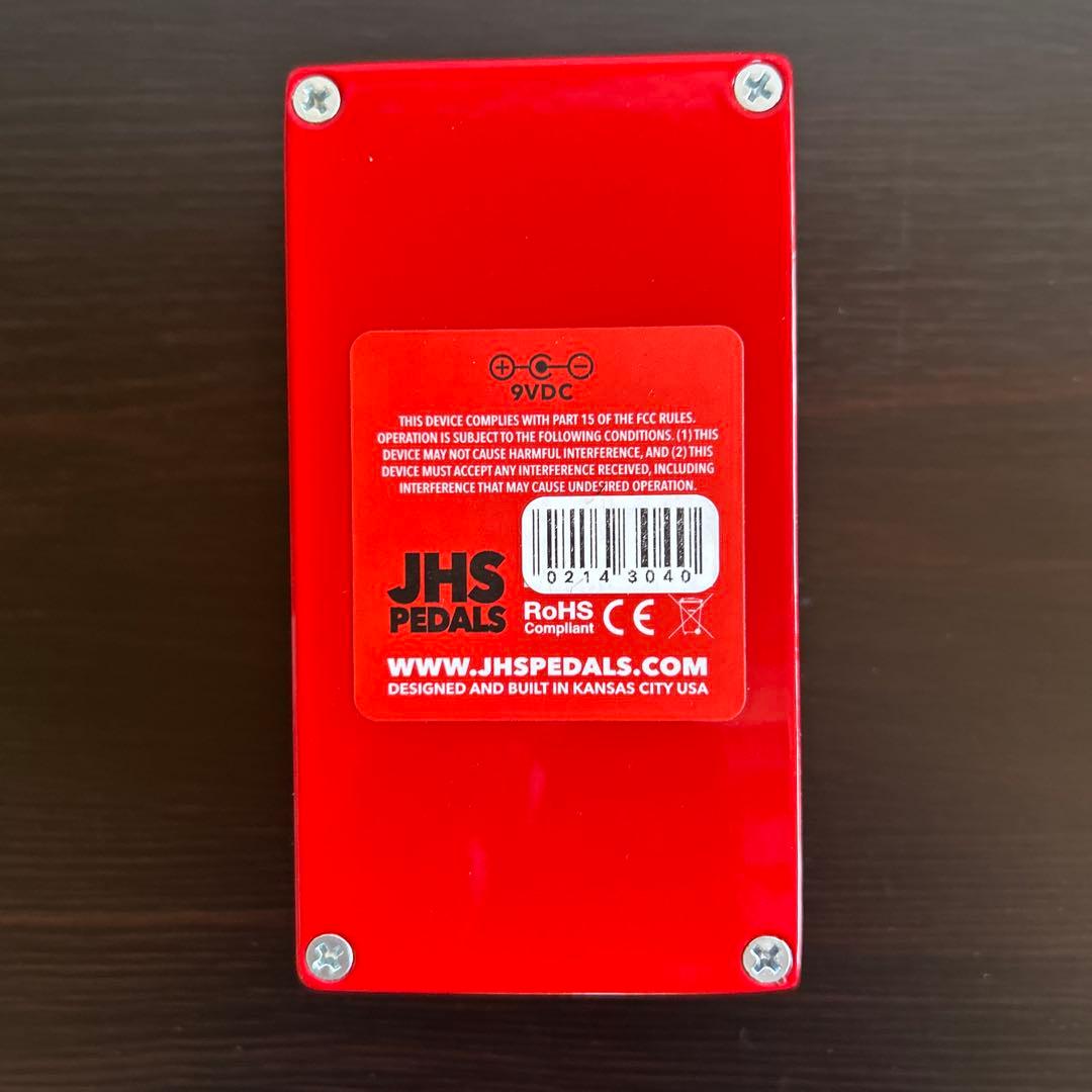 JHS PEDALS AT+ エフェクター レッド