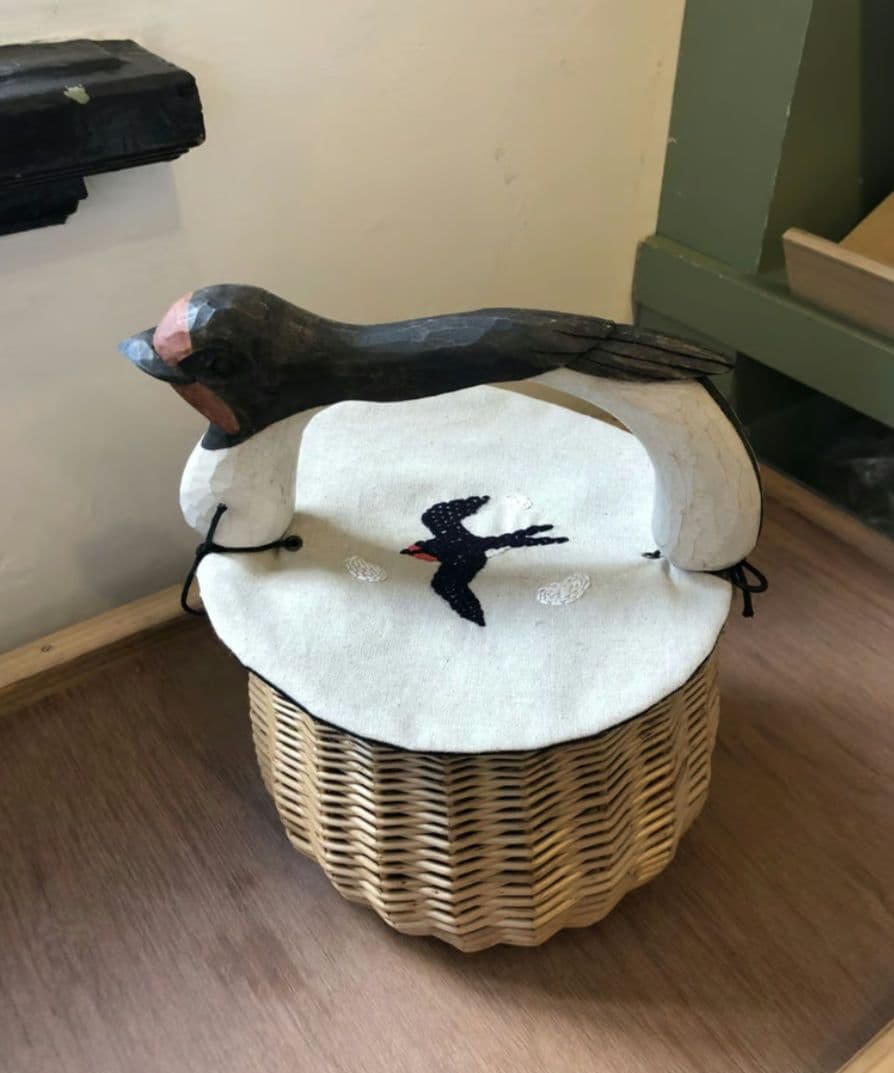 ★新品★ キヤタ　KIYATA　ツバメ　籠バスケット　かごバッグ　燕　つばめ