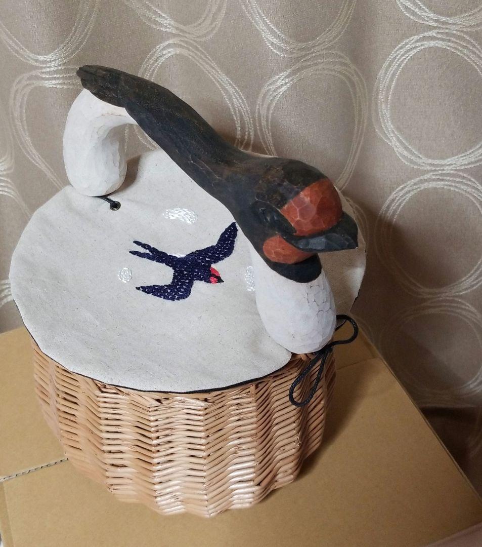 ★新品★ キヤタ　KIYATA　ツバメ　籠バスケット　かごバッグ　燕　つばめ