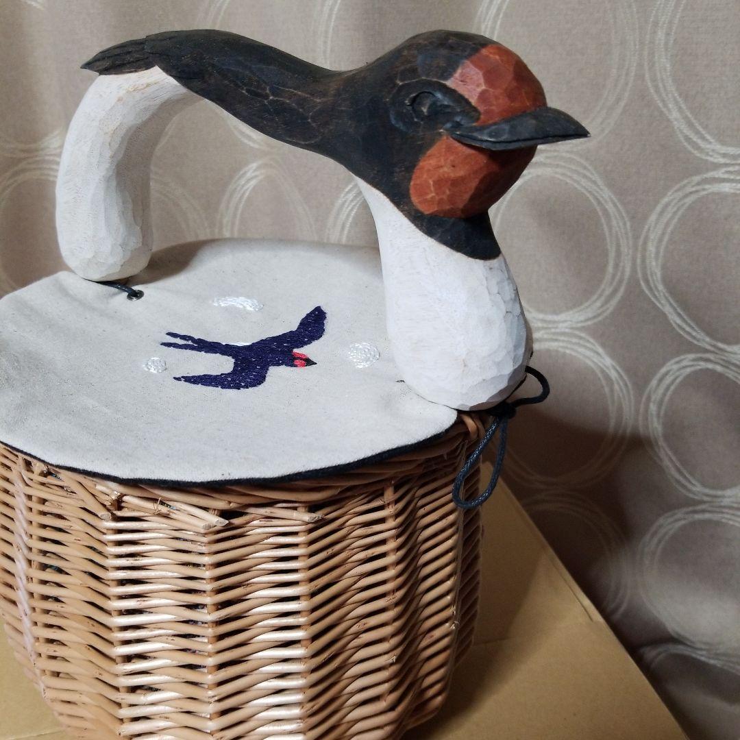 ★新品★ キヤタ　KIYATA　ツバメ　籠バスケット　かごバッグ　燕　つばめ