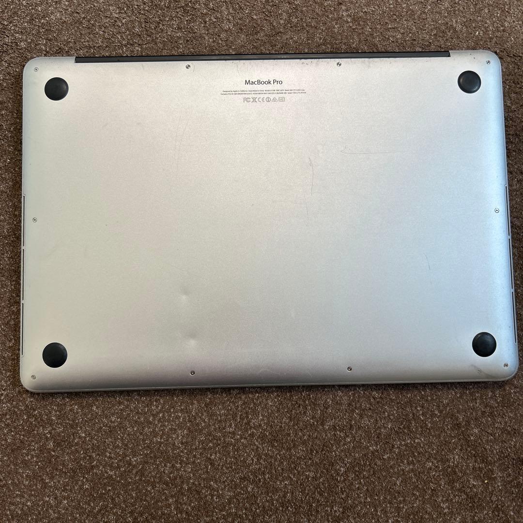 Apple MacBook Pro本体 充電器付き