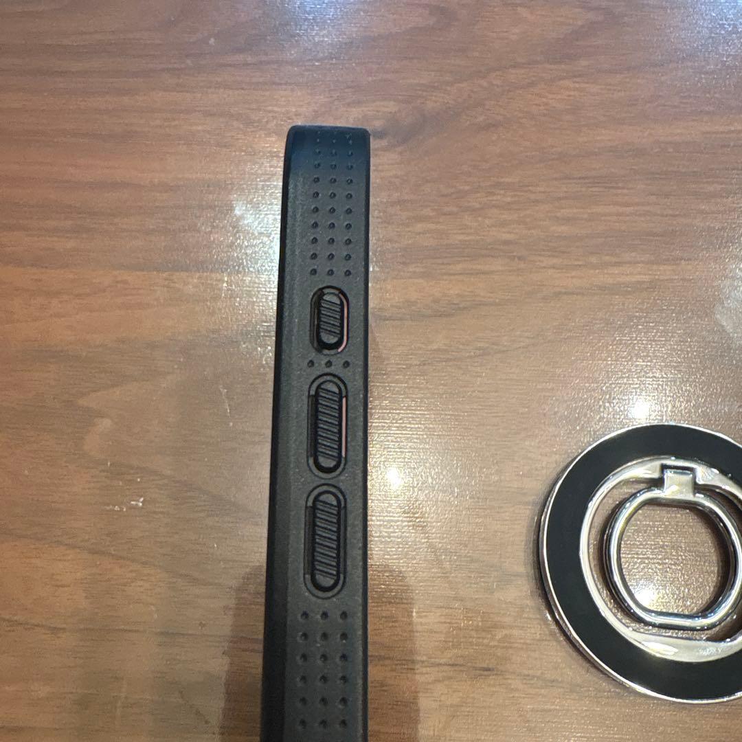 新品⭐︎iPhone 16 BURGA ELITE ブラック ストライプケース