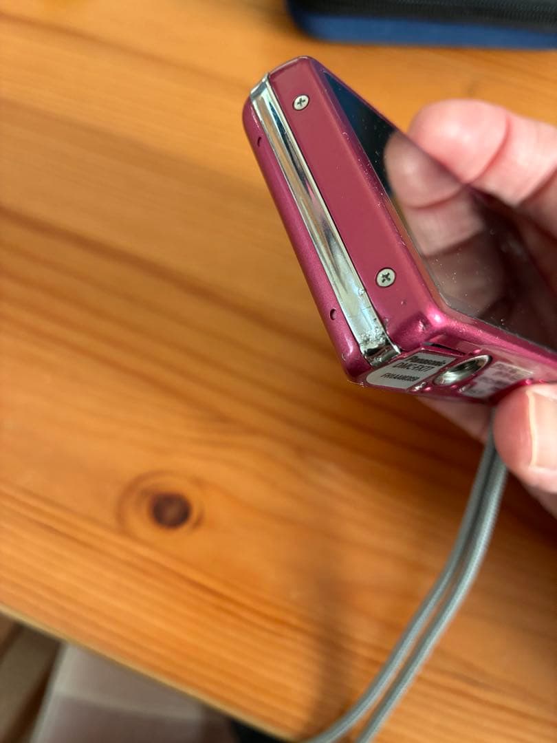 LUMIX デジタルカメラ ピンク ケース付き