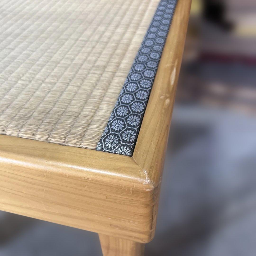 とちの木　畳スツール　畳付イス　①