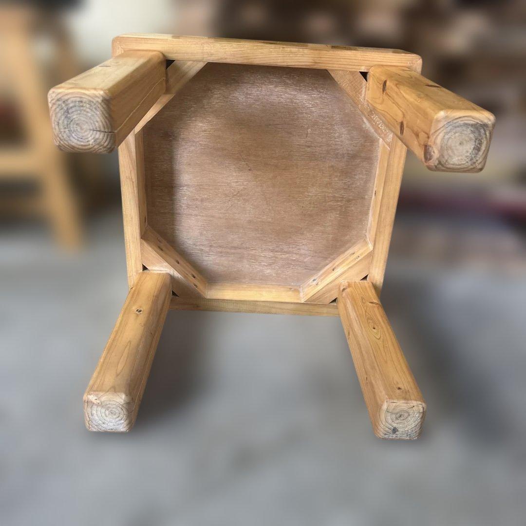 とちの木　畳スツール　畳付イス　①