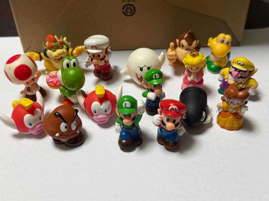 スーパーマリオ　ソフビ　まとめ売り　シリーズバラバラ
