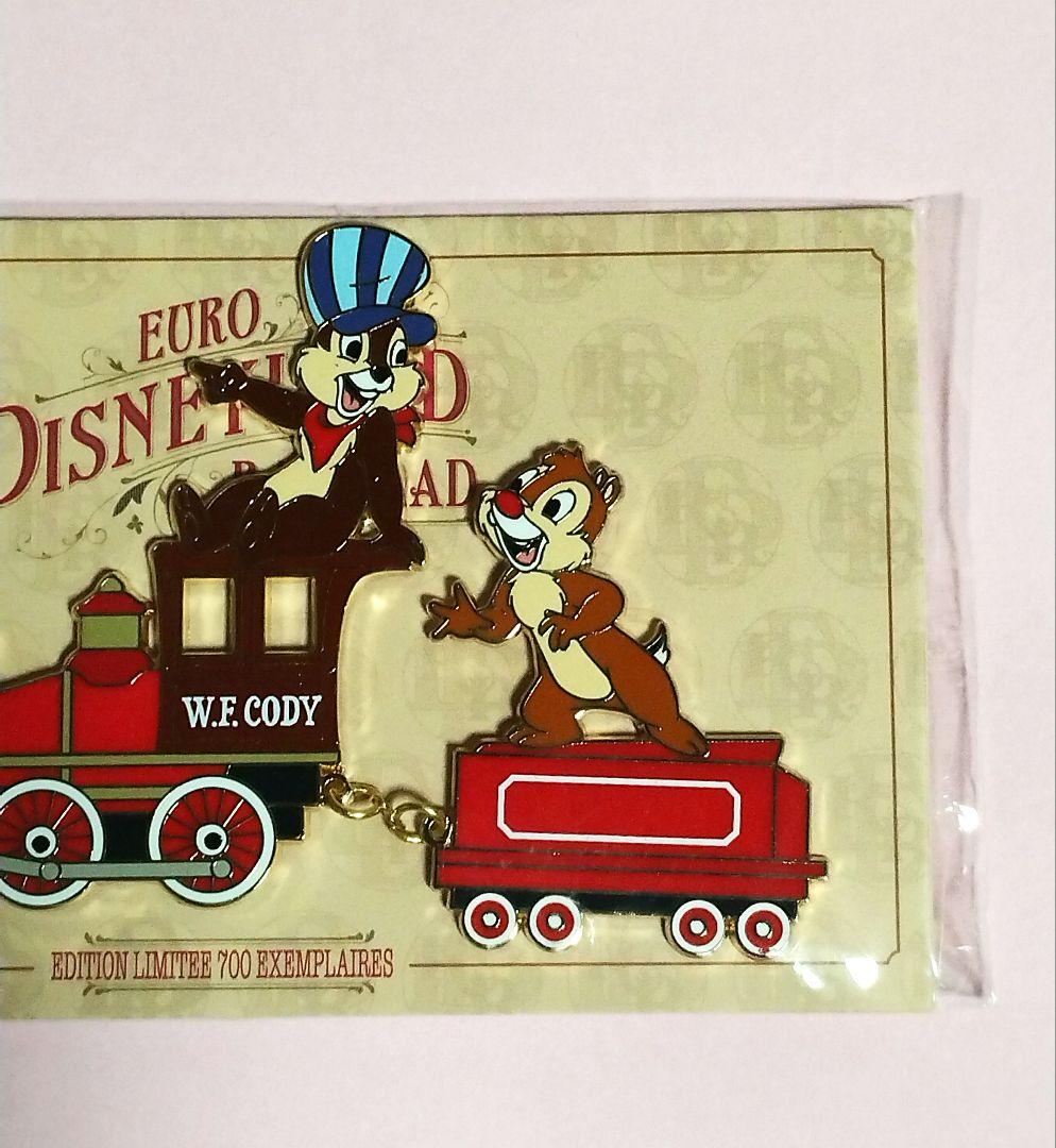 パリディズニー　ピンバッジ　チップ＆デール　限定　Limited ピンバッチ