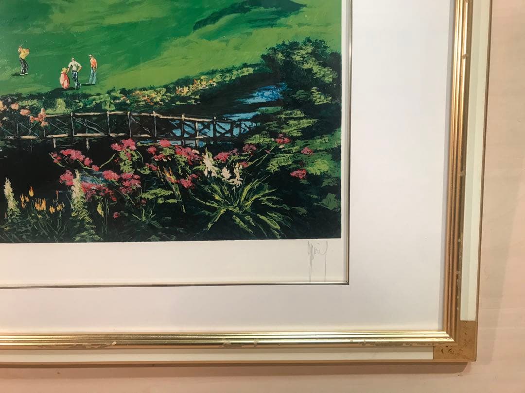 マークキング「アプローチショット」シルクスクリーン　直筆サイン・エディション有り