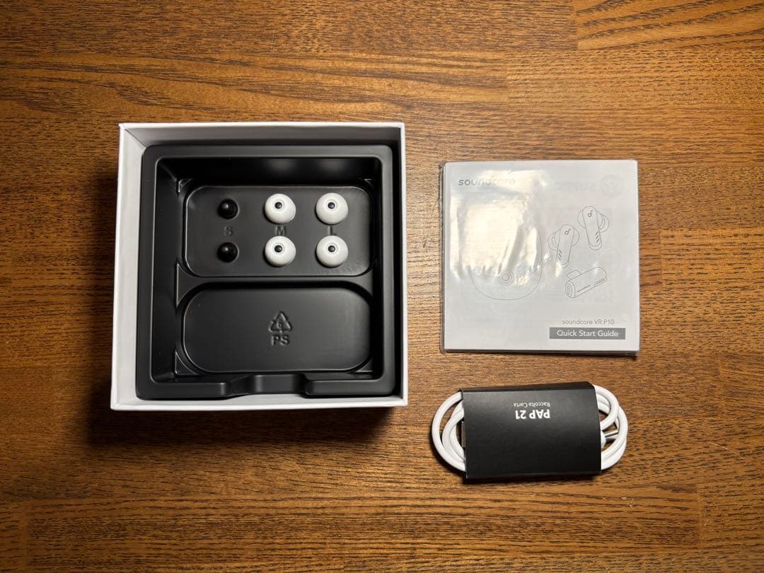 soundcore ワイヤレスイヤフォン VR P10