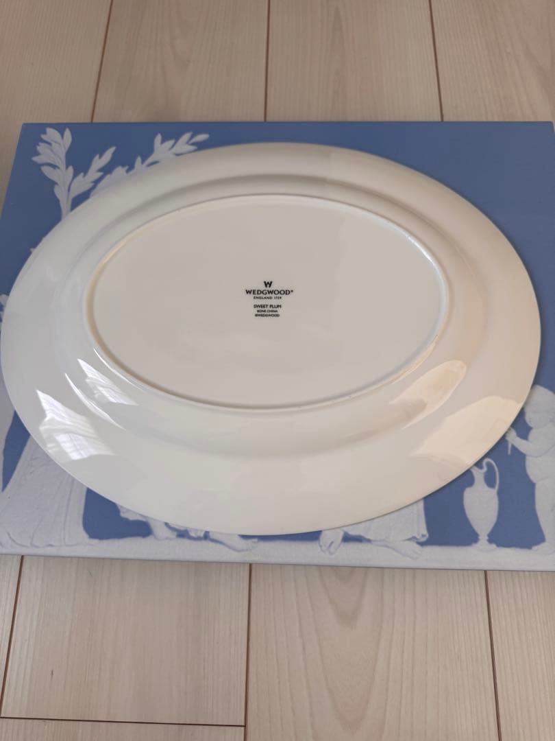  花柄 プレート【新品未使用】