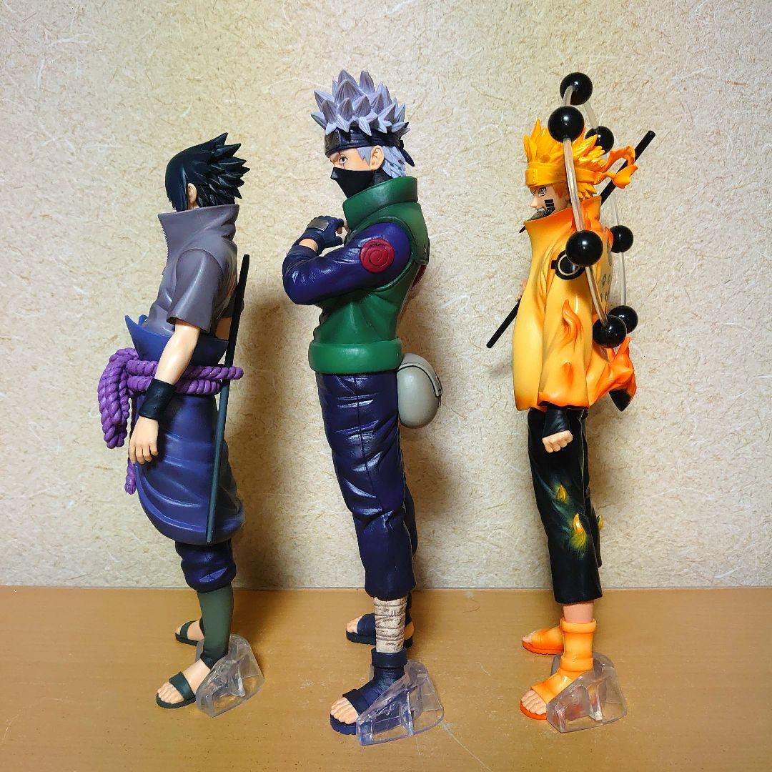 一番くじ NARUTO 紡がれる火の意志 A賞 うずまきナルト サスケ カカシ