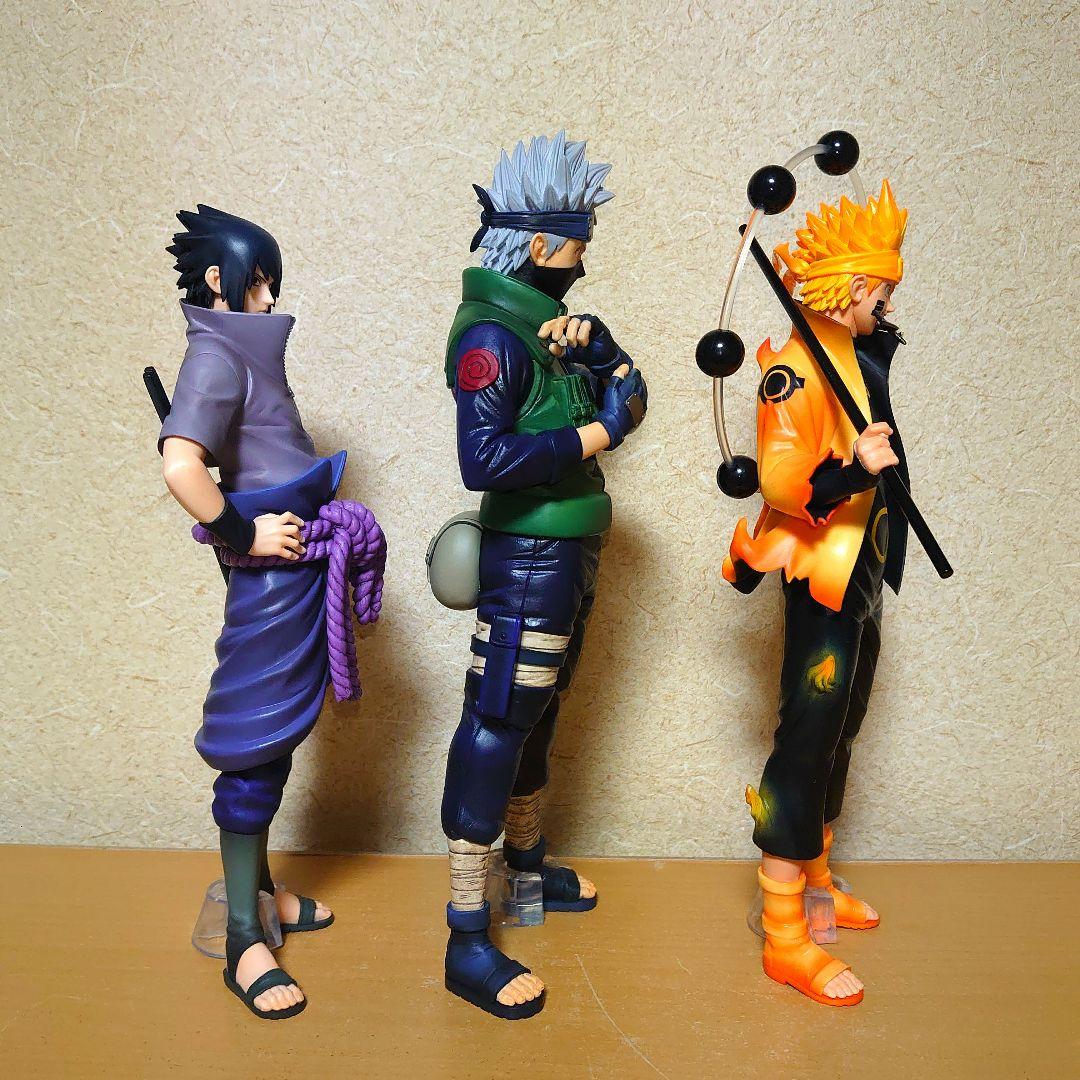 一番くじ NARUTO 紡がれる火の意志 A賞 うずまきナルト サスケ カカシ