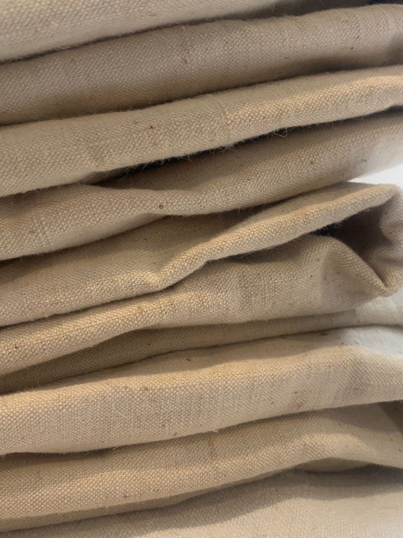 希少 フランスアンティーク 未漂白リネン 大判 一枚布3.2x2.2m