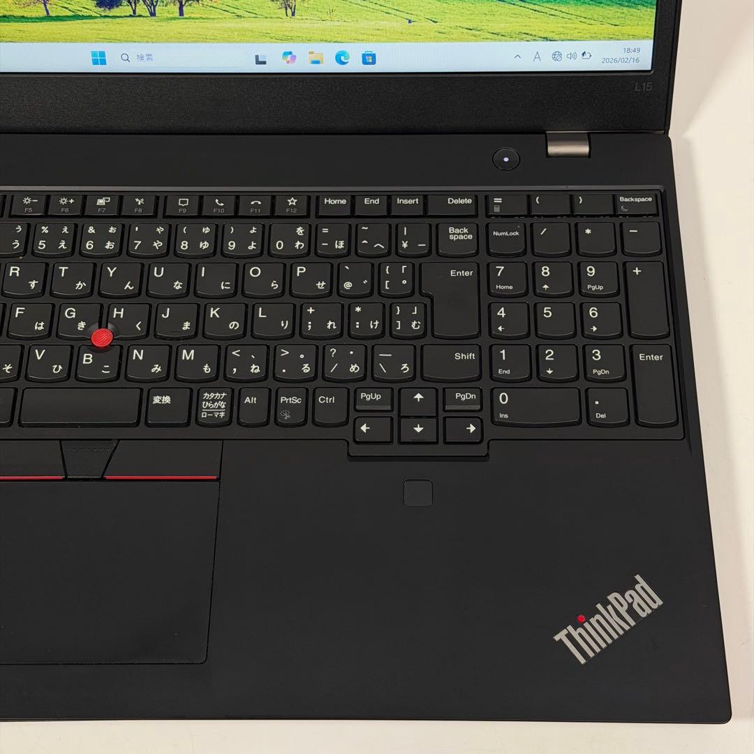 Windowsノート本体 02.LenovoThinkPad L15 Gen1 i5-10/8G/256G