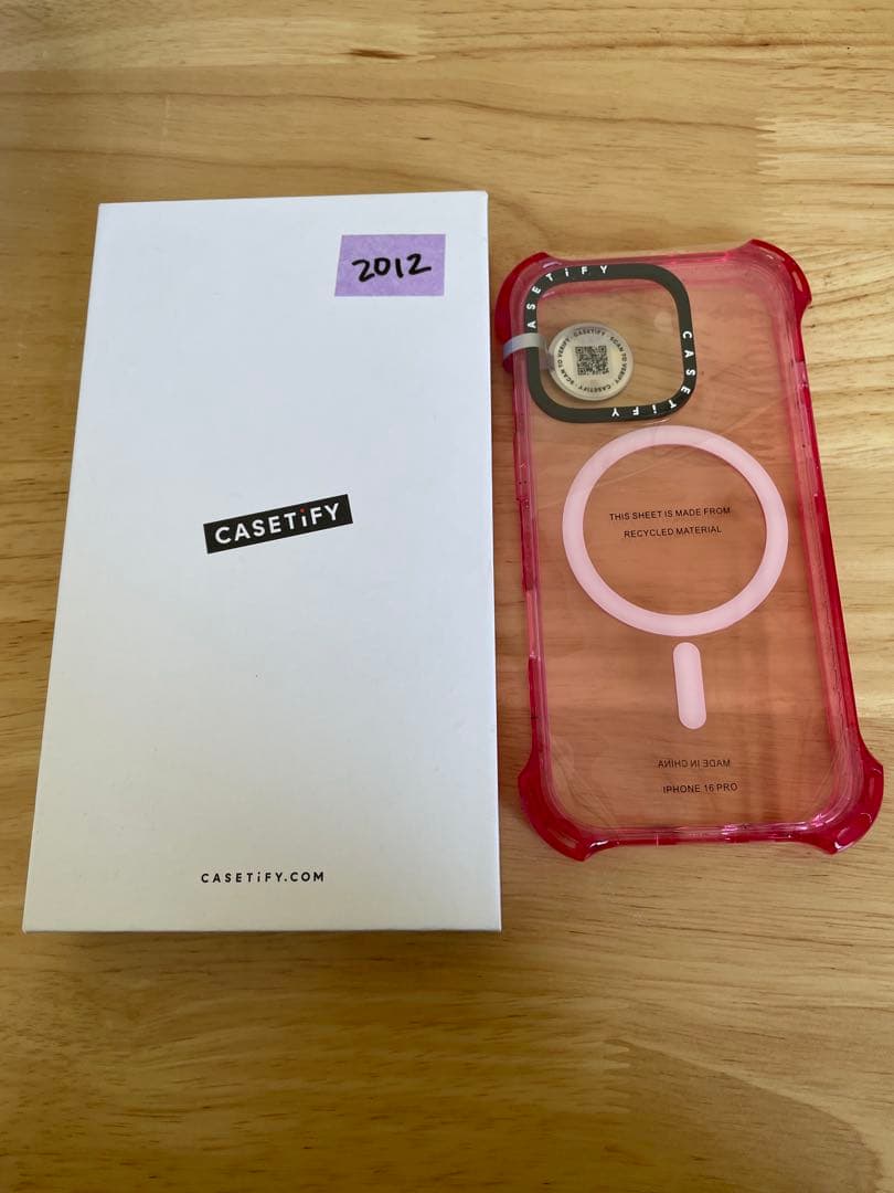 CASETiFY バウンス iPhone16Proケース プリムローズ ピンク