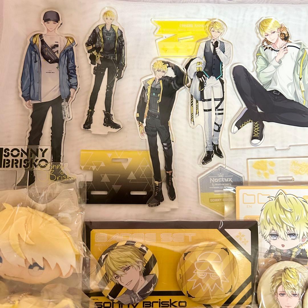 SONNY BRISKO アクリルスタンド バッジセット