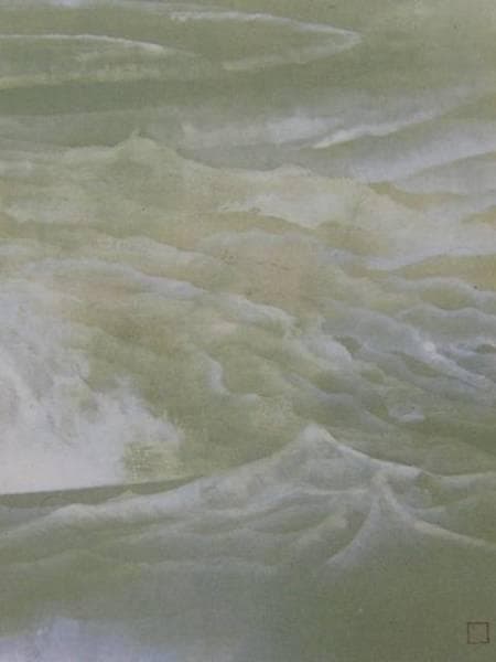 奥村　土牛、鳴門、希少な画集より、新品高級額装付、版上サイン入り