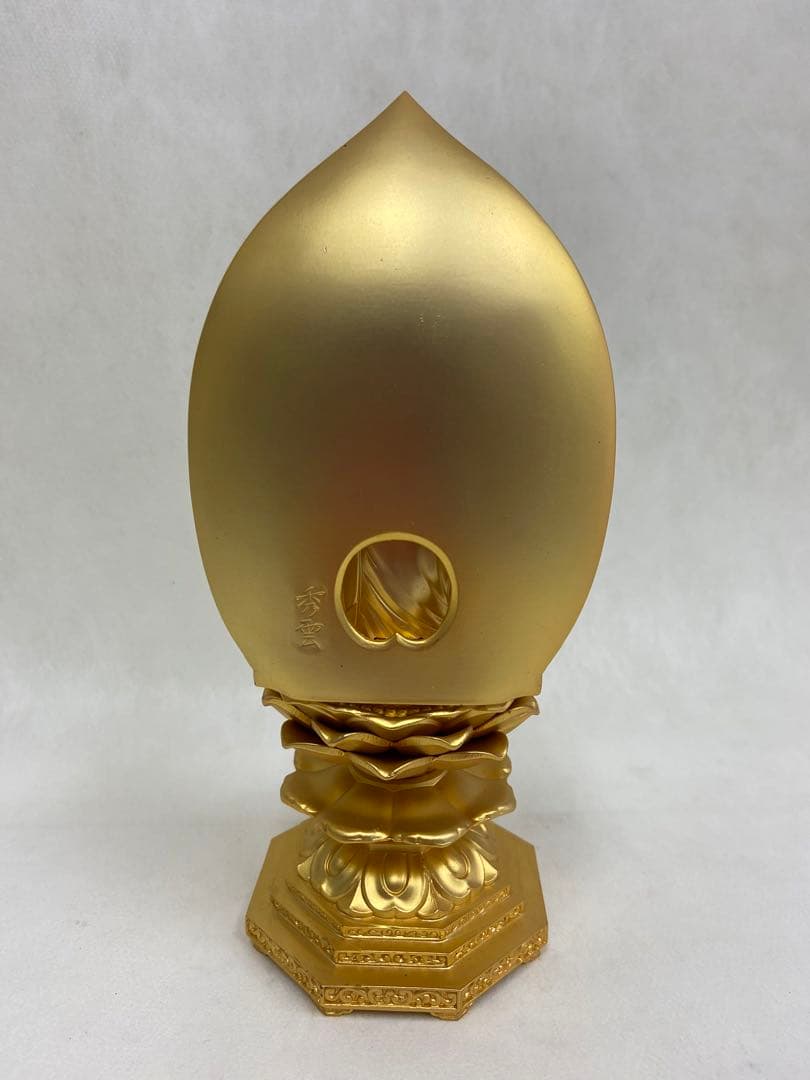 薬師如来坐像　牧田秀雲作　高岡銅器