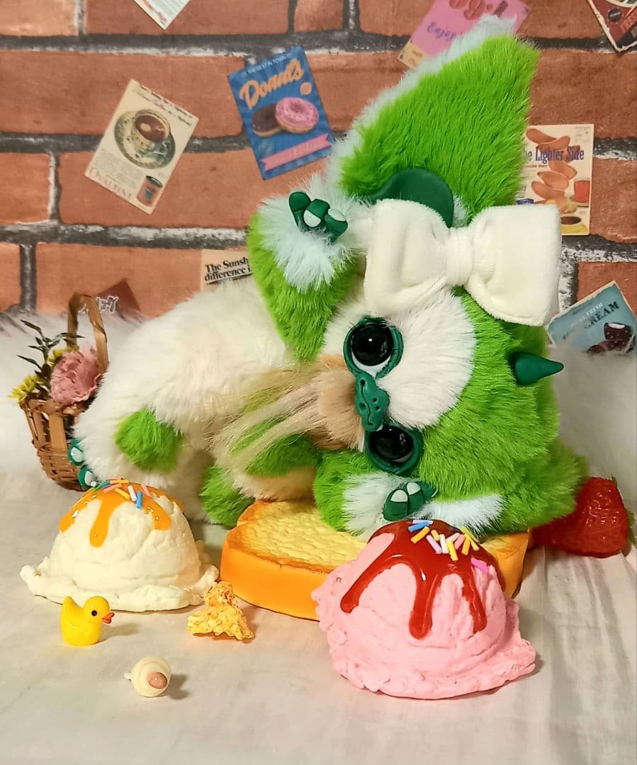 ハンドメイド・Big可動ベビデビちゃんのお人形・アートドール・ぬいぐるみ