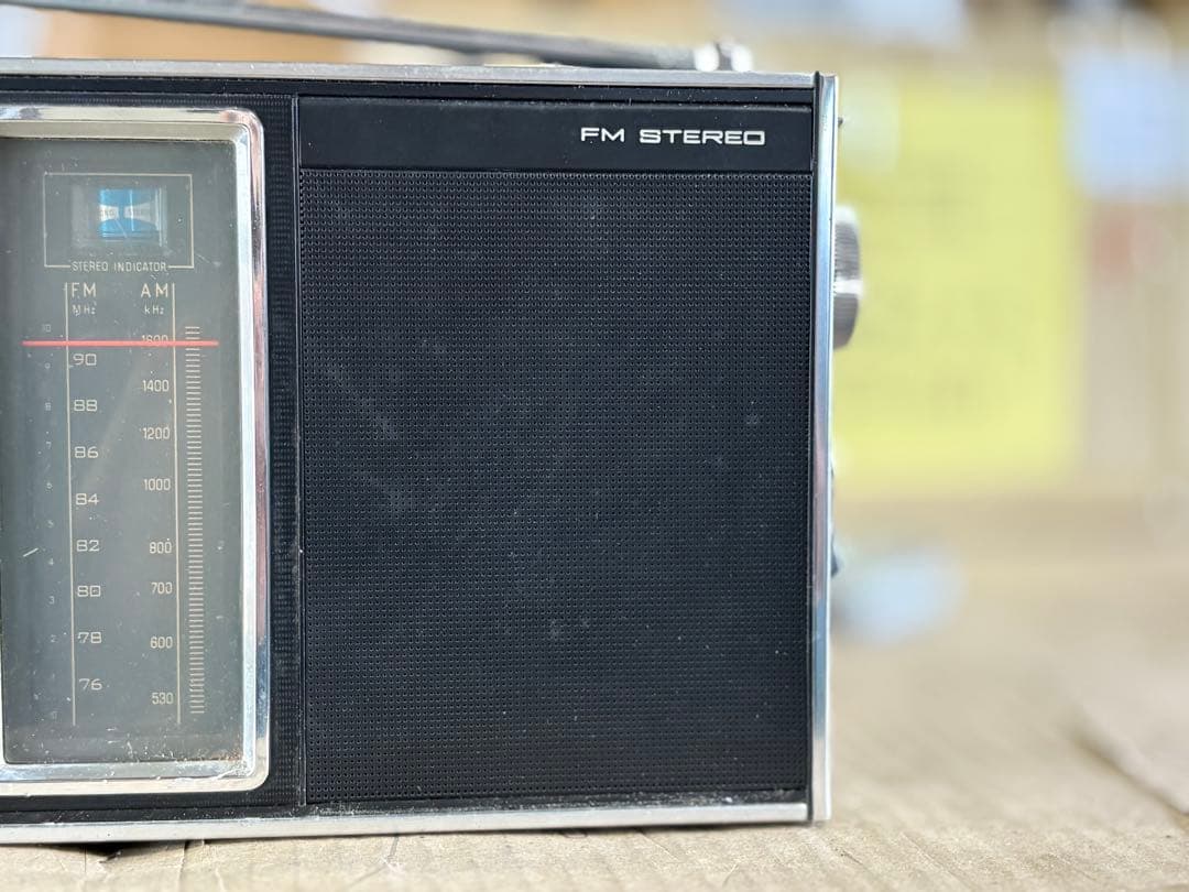 【希少・レトロ】ナショナル パナソニック ラジオ ステレオ ジャンク品