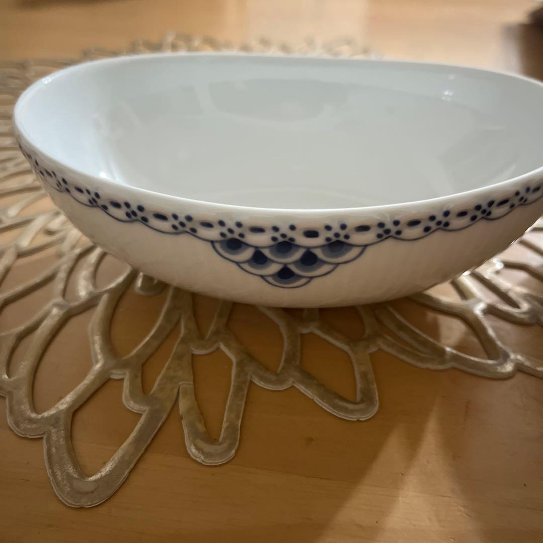 新品！ロイヤルコペンハーゲン　プリンセス楕円お皿2枚セット