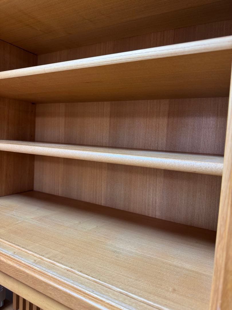 食器棚 大塚家具　無垢　中古品