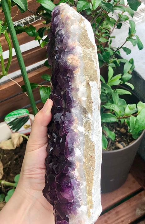 【厳選 稀少 】パープルフローライト クラスター　蛍石 鉱物  標本結晶　原石