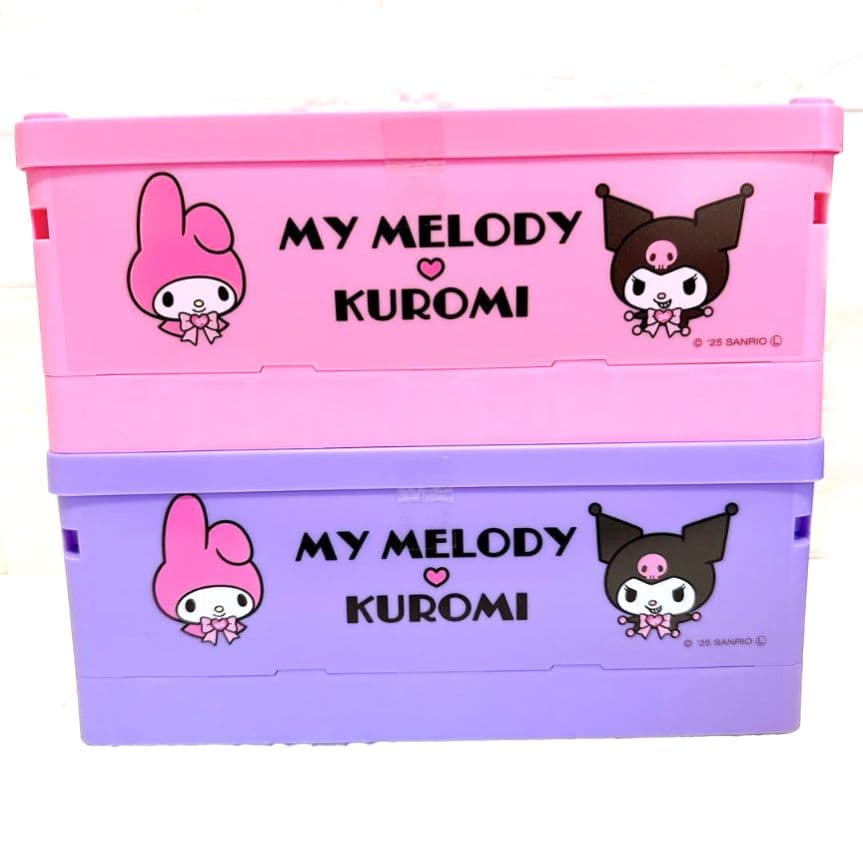 マイメロディ&クロミ お菓子オリコンパフスナックキャラメル味　お菓子ボックス