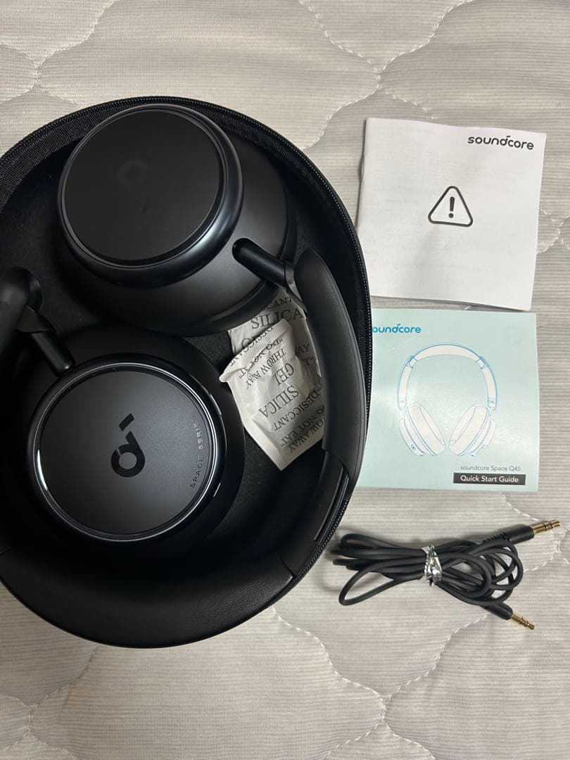 美品　Soundcore SPACE Q45 ワイヤレスヘッドフォン