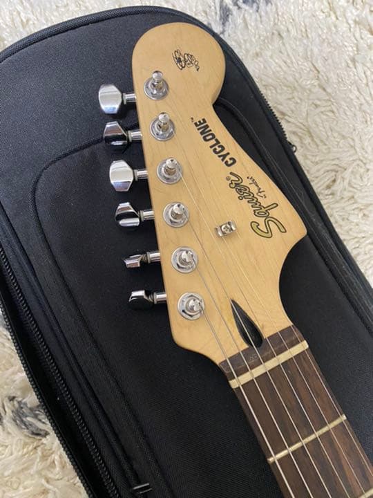 美品　スクワイヤー　サイクロン　サーフグリーン