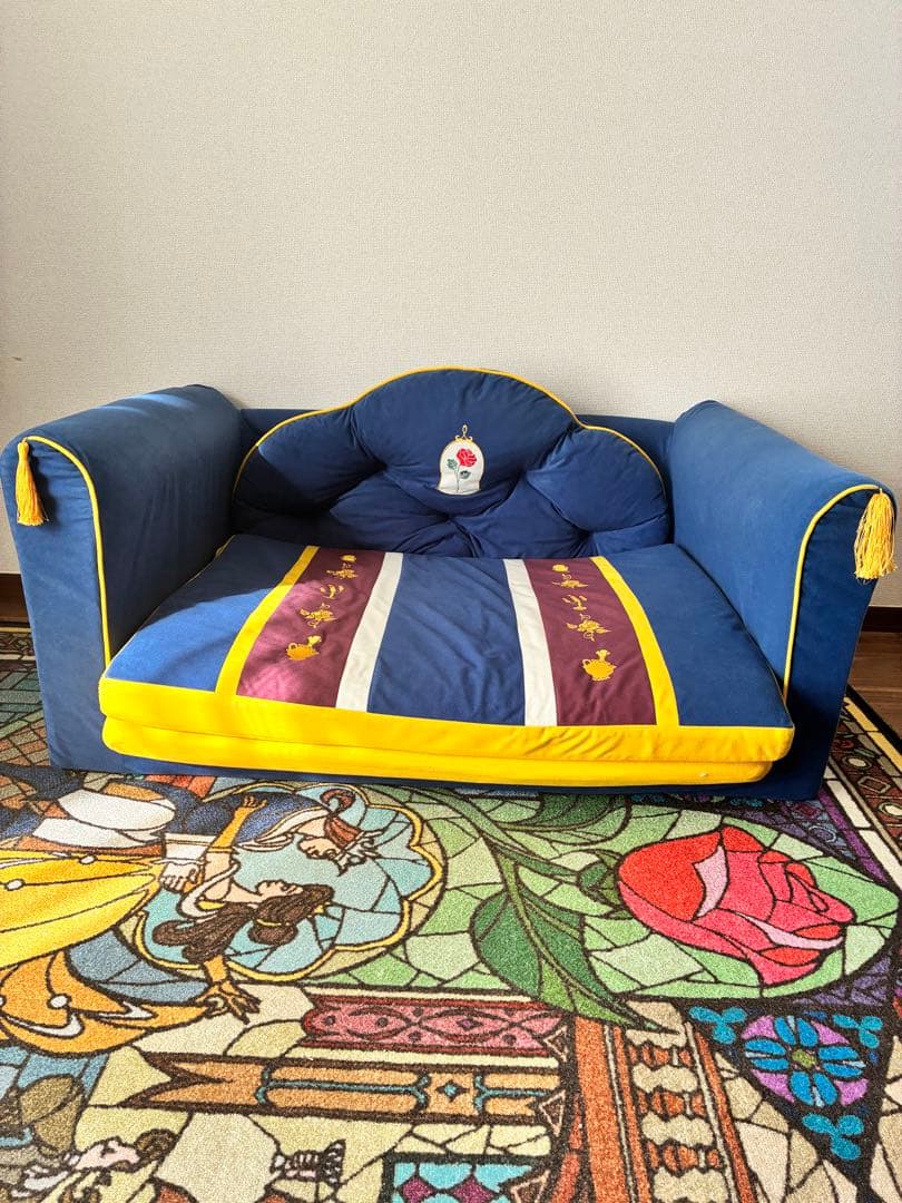 ベルメゾン 美女と野獣 ソファーベッド