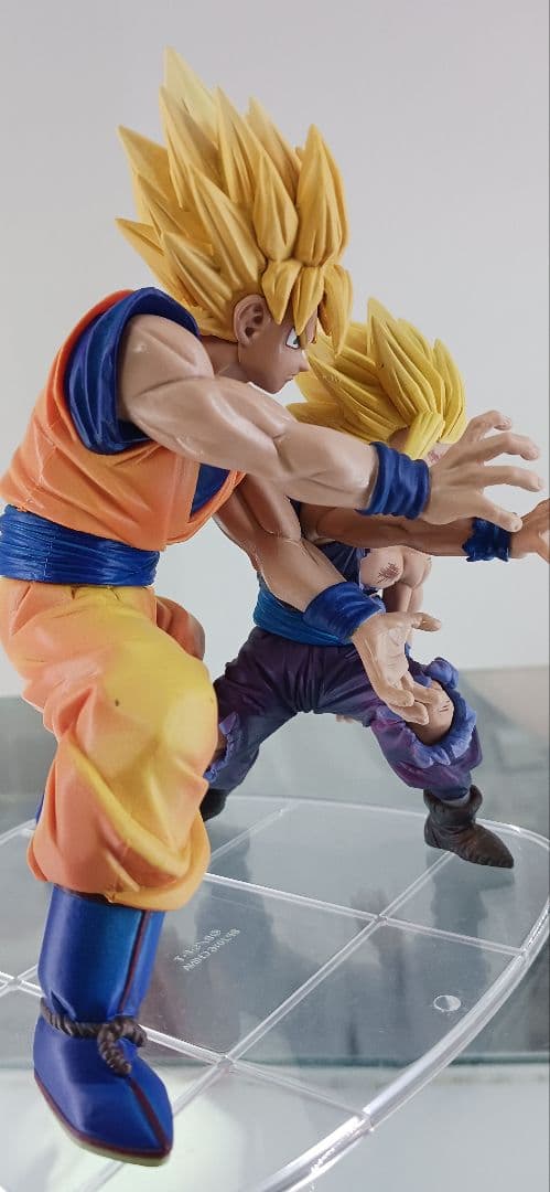 ドラマティックショーケース　孫悟空 孫悟飯 親子かめはめ波 セル　３体セット