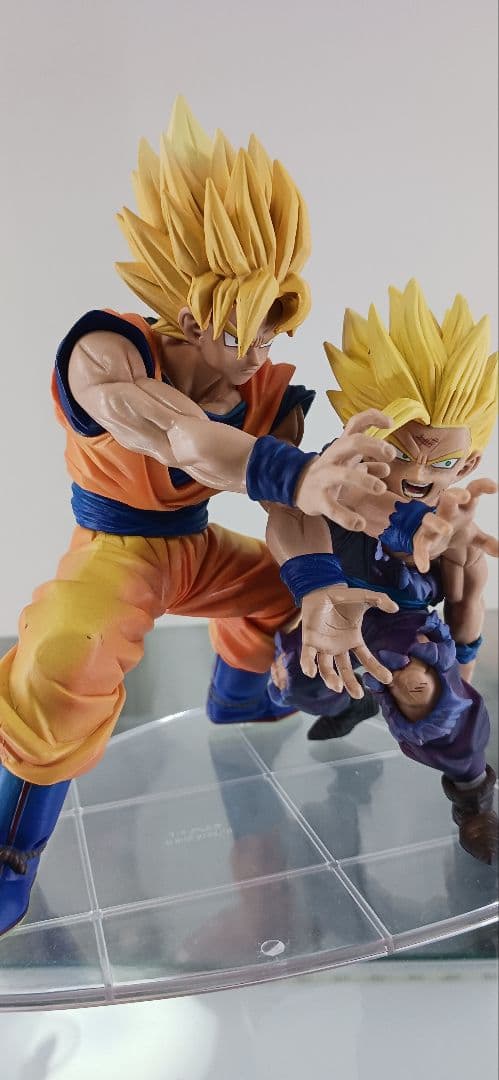 ドラマティックショーケース　孫悟空 孫悟飯 親子かめはめ波 セル　３体セット