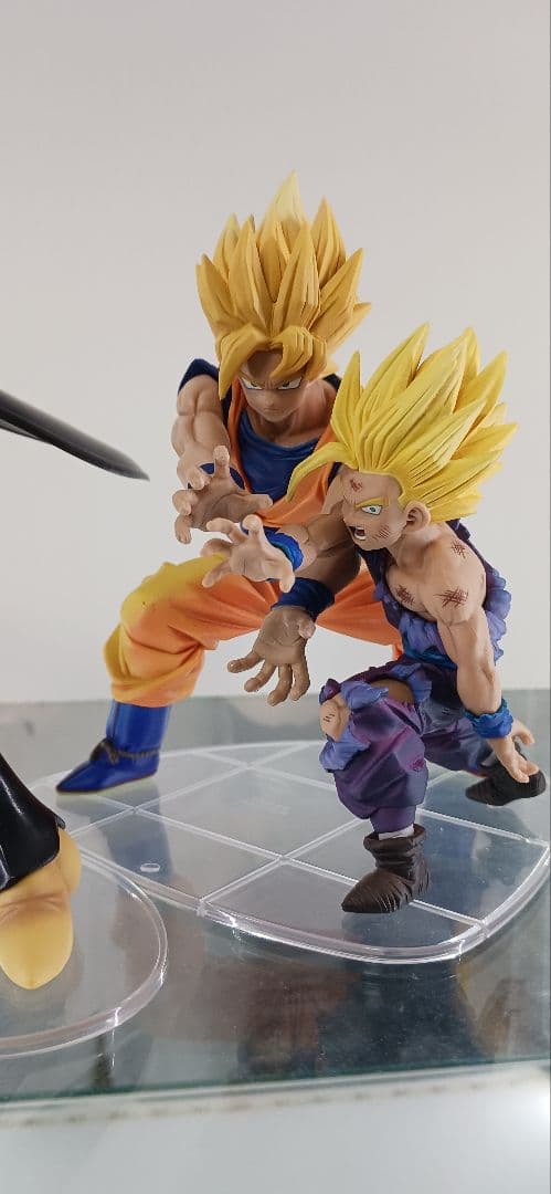 ドラマティックショーケース　孫悟空 孫悟飯 親子かめはめ波 セル　３体セット
