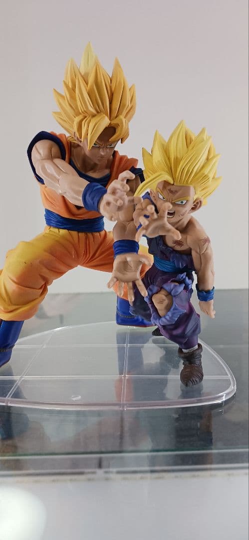 ドラマティックショーケース　孫悟空 孫悟飯 親子かめはめ波 セル　３体セット
