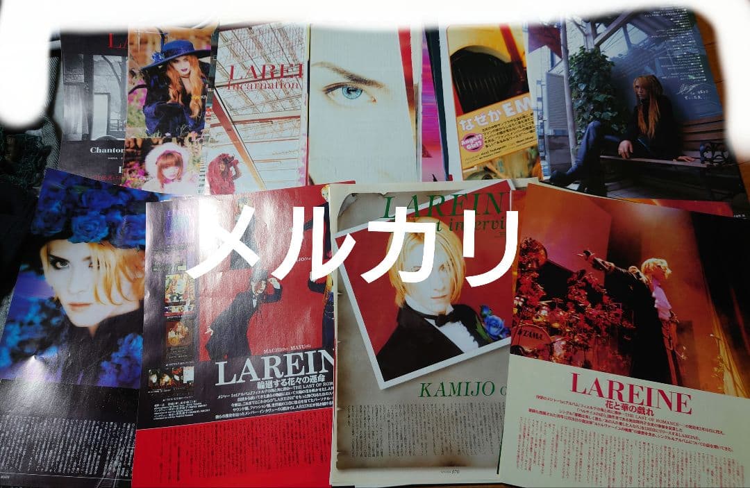 LAREINE ラレーヌ 切り抜き250枚＋αセット おまけつきKAMIJO