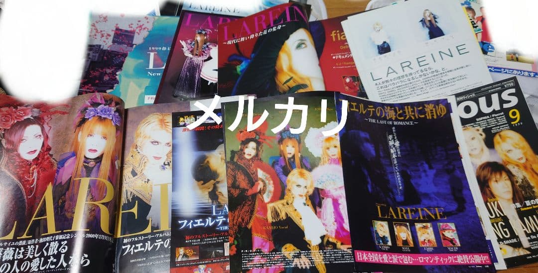 LAREINE ラレーヌ 切り抜き250枚＋αセット おまけつきKAMIJO