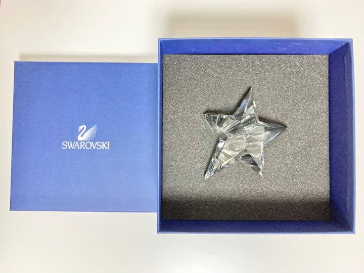 スワロフスキー　Shooting star スター　ペーパーウェイト　クリスマス