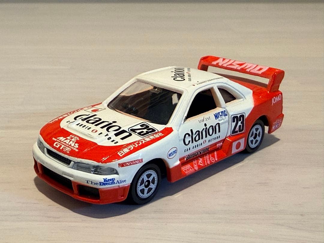 1996年ル・マン 日産スカイラインGT-Rミニカー2台セット。